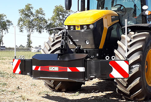 tractor speed road safety bumper